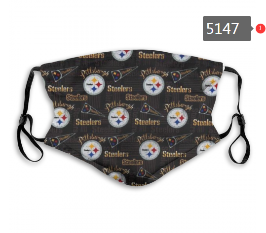 2020 NFL Pittsburgh Steelers #3 Dust mask with filter